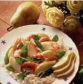 shrimp-pear-saute