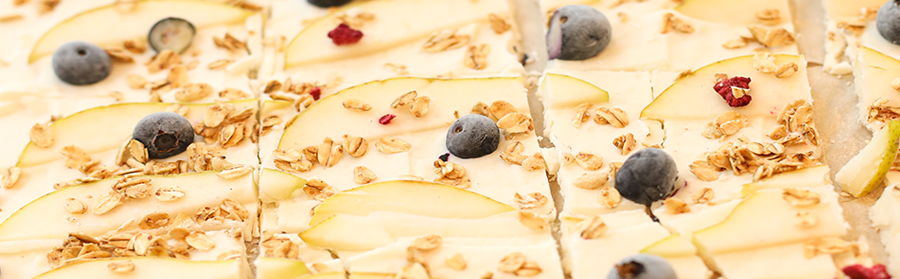 Pear Yogurt Bark